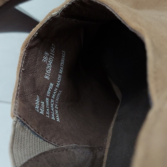 Auri platform high heel boots brown suede 38/8 - Picture 4 of 7